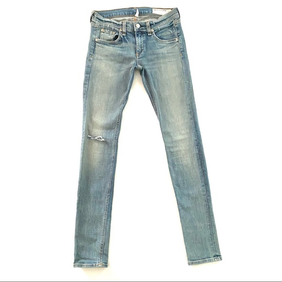 Rag & Bone Skinny Water St Jeans 26 - Picture 2 of 15